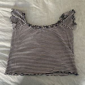 PacSun off the shoulder crop top